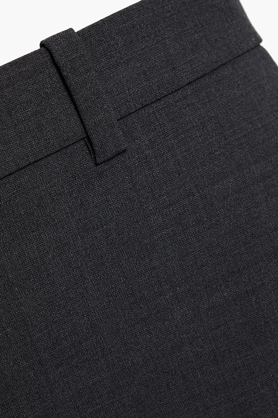 Theory Demitria 4 Wool-blend Flared Pants In Black