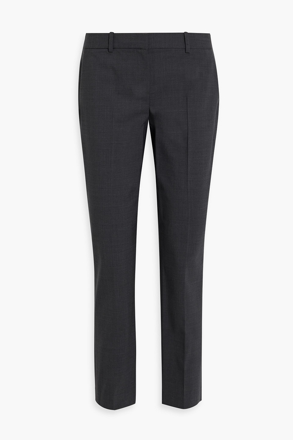 Theory Cropped Tailored Pants In Black