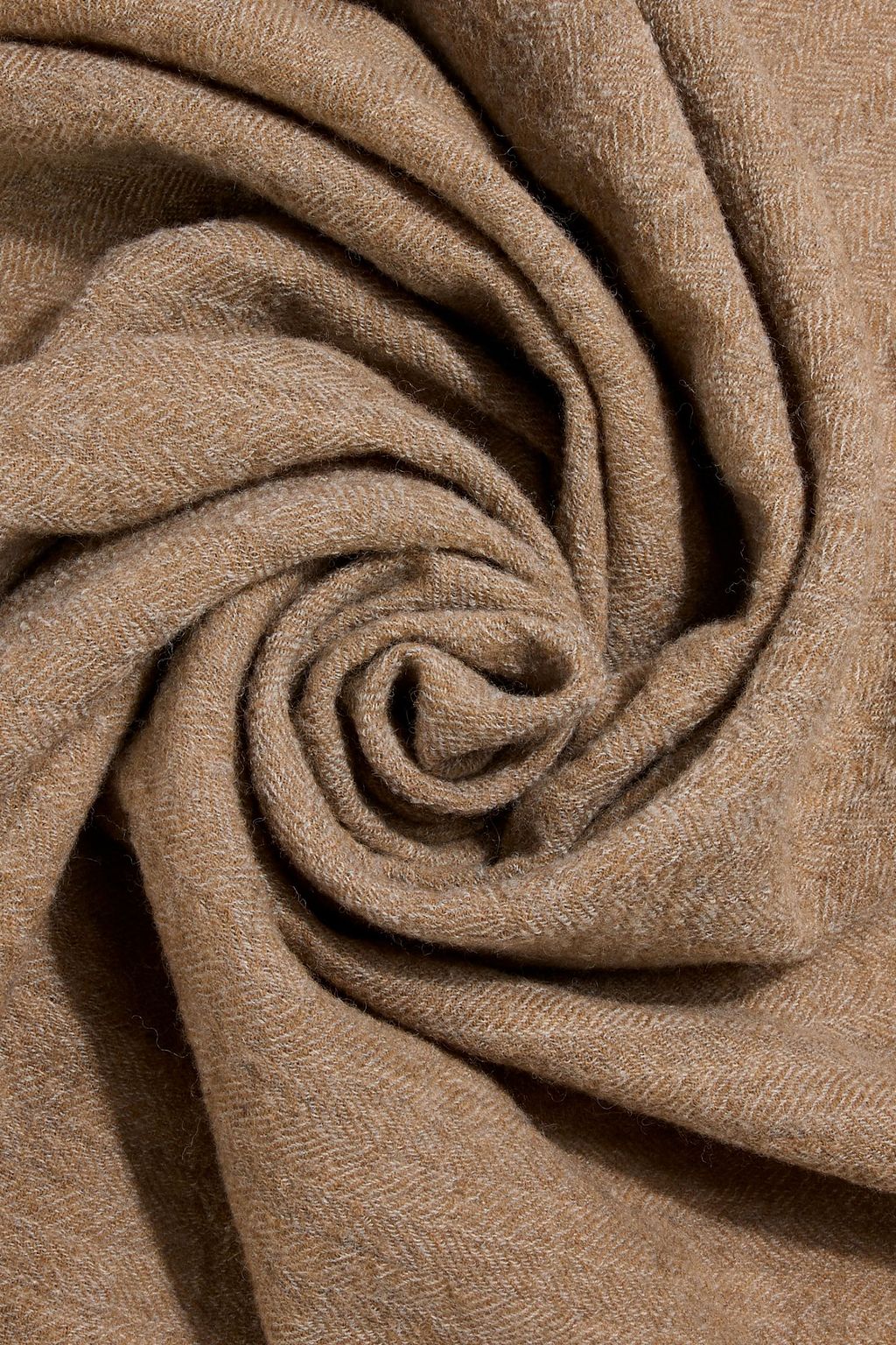 OFFICINE GÉNÉRALE Herringbone wool scarf