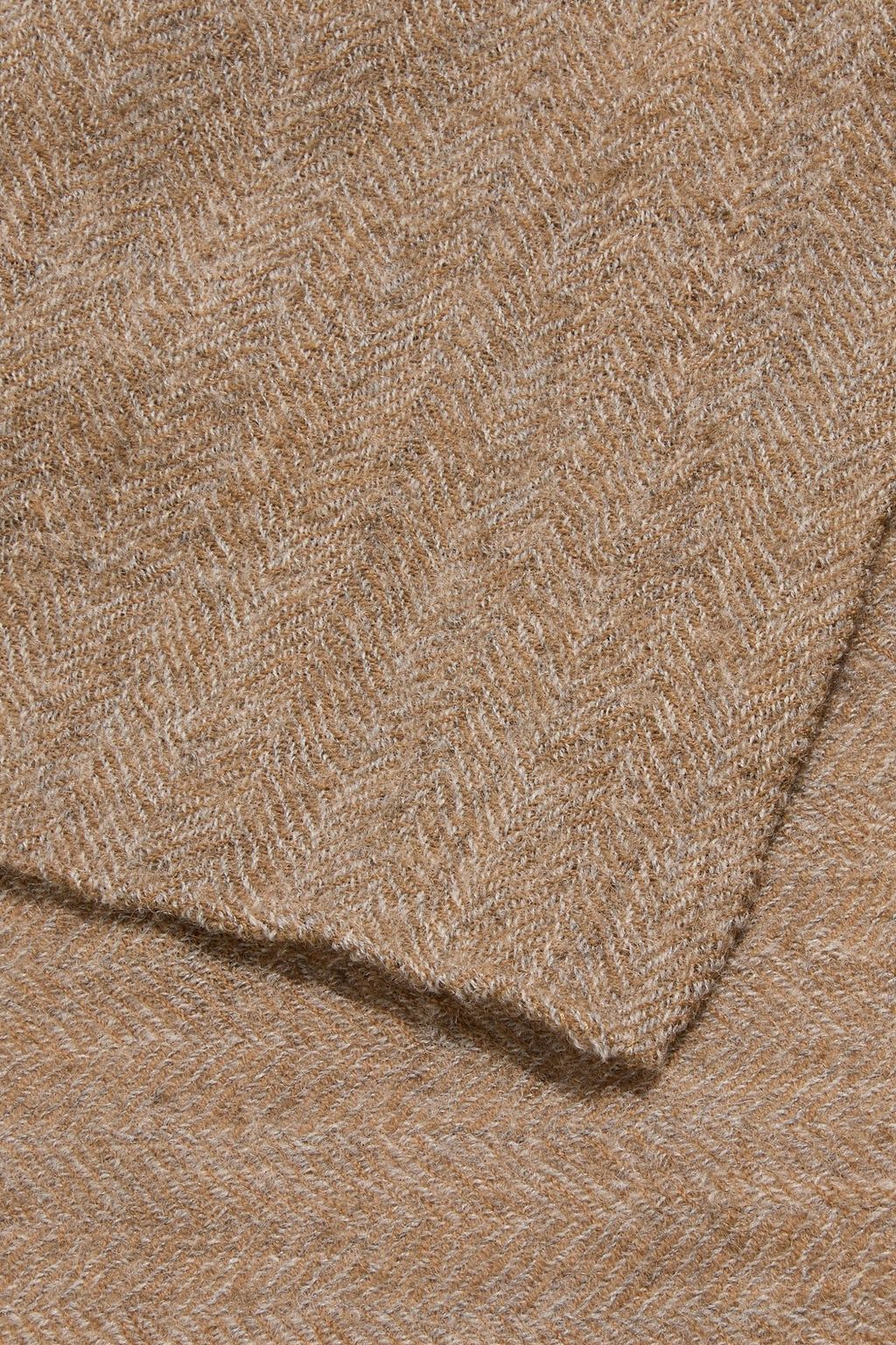 OFFICINE GÉNÉRALE Herringbone wool scarf