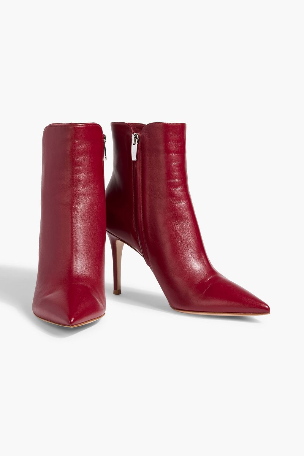 GIANVITO ROSSI Levy 85 leather ankle boots