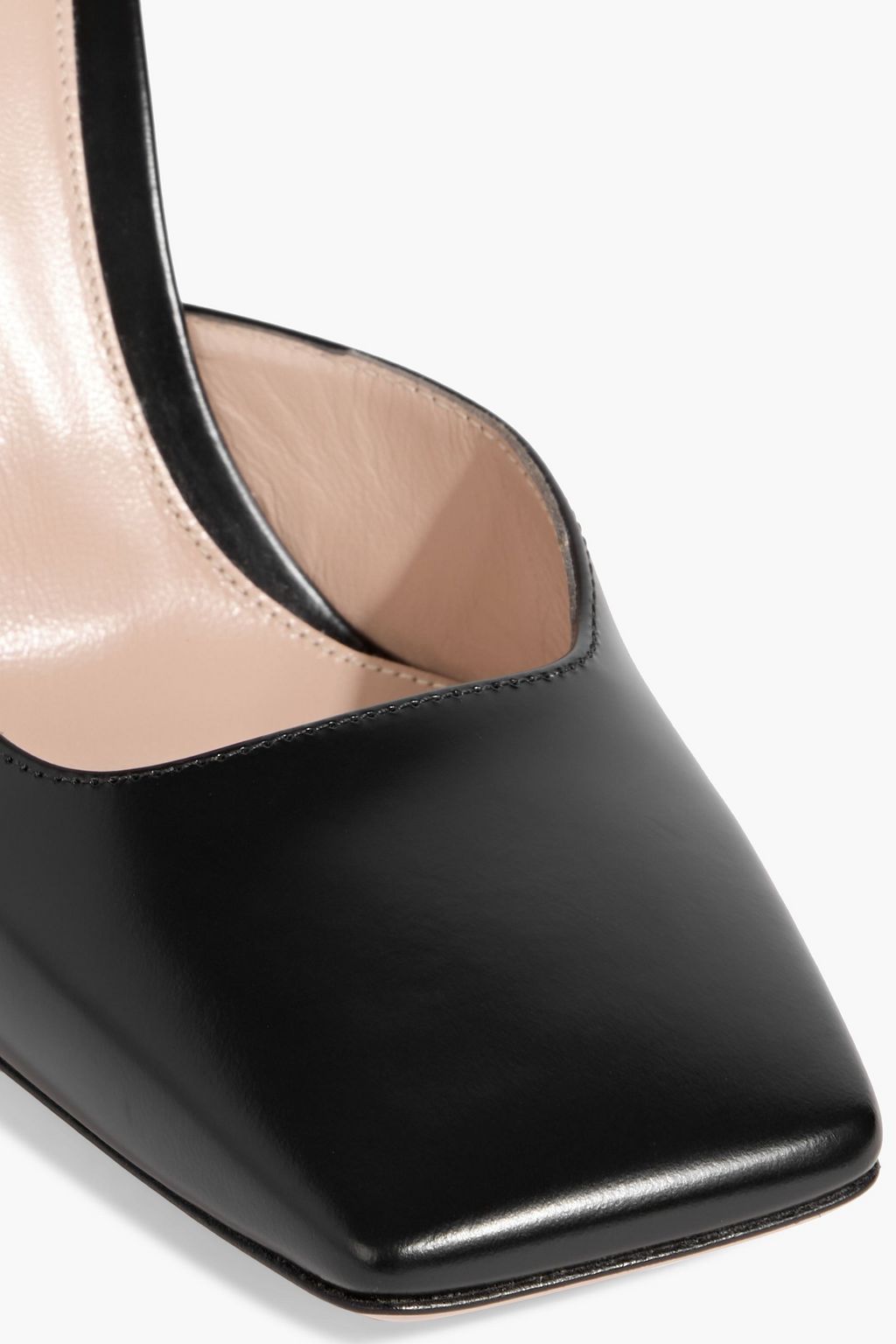 GIANVITO ROSSI Casey leather pumps