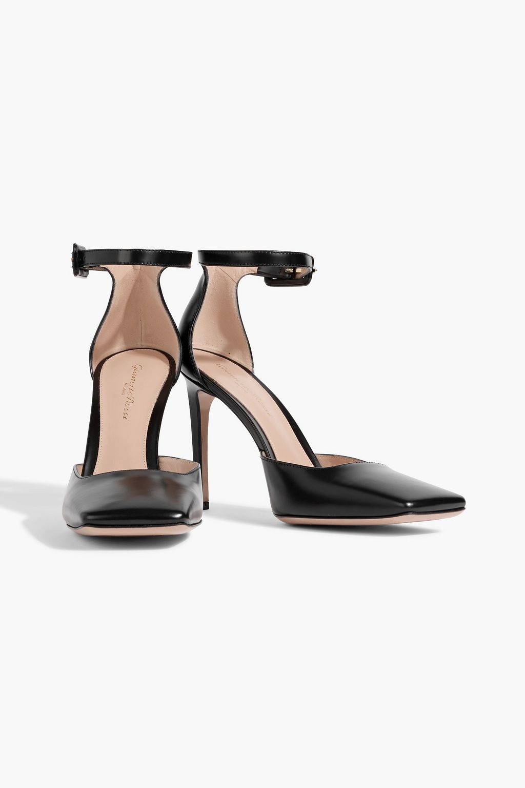 GIANVITO ROSSI Casey leather pumps