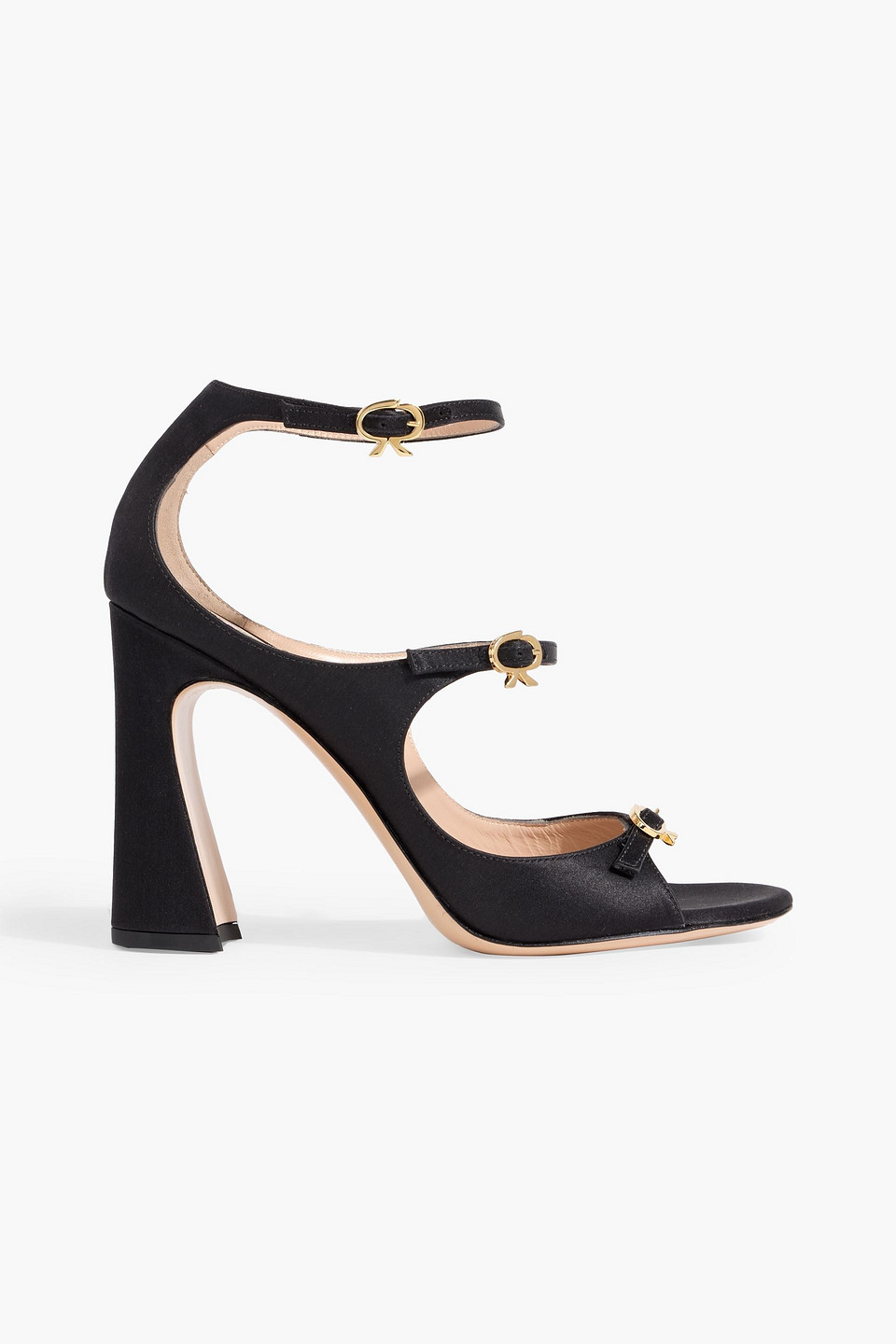 Misty satin sandals