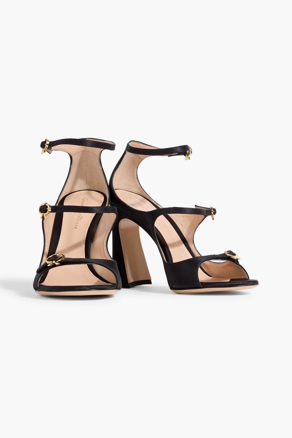 GIANVITO ROSSI Misty satin sandals