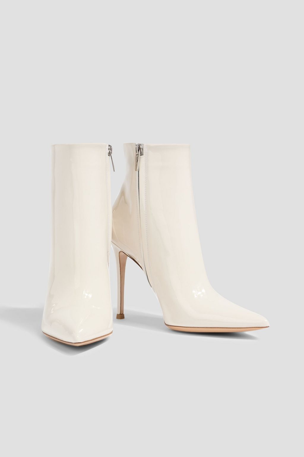 GIANVITO ROSSI Avril patent-leather ankle boots