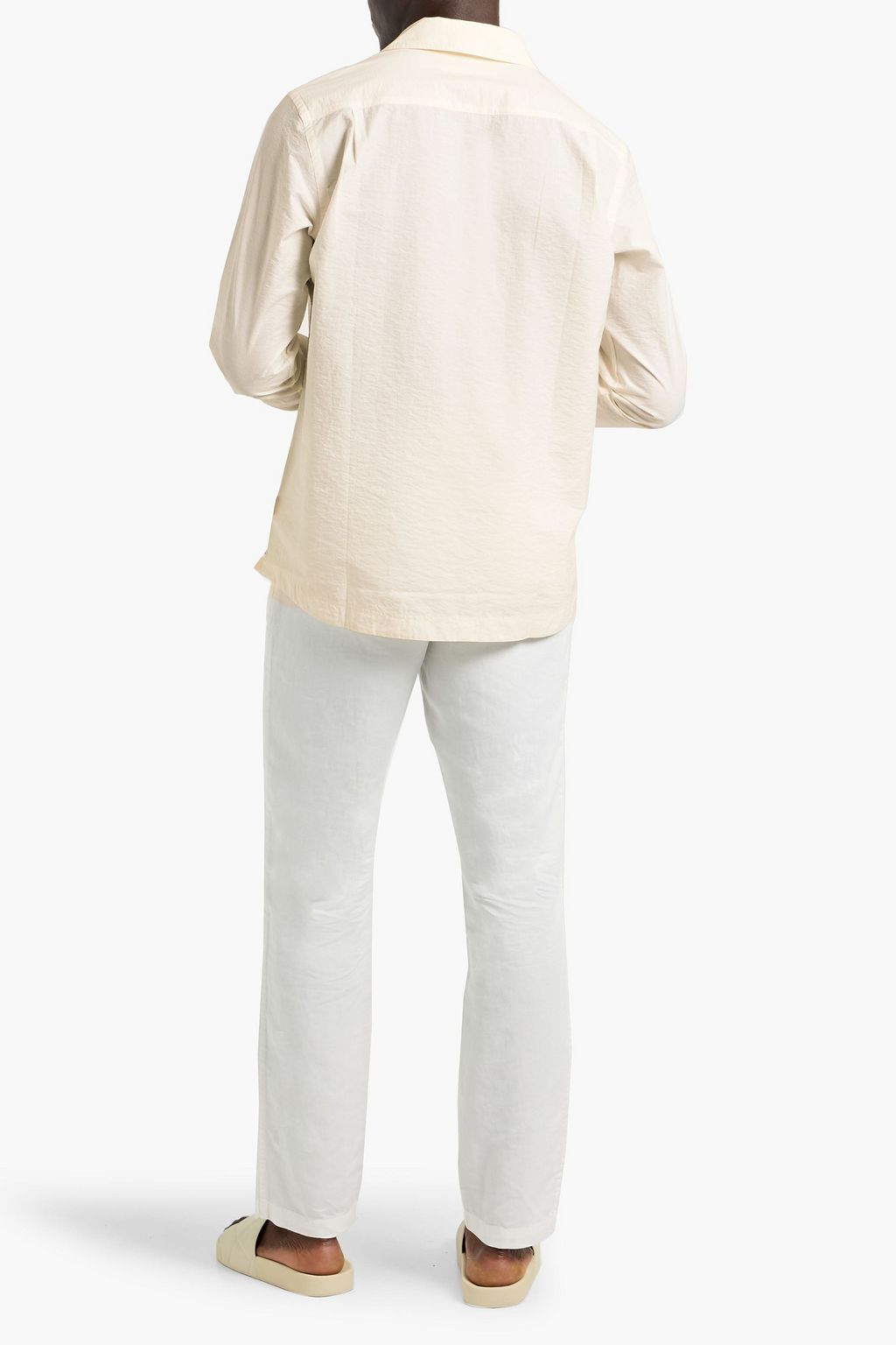 ORLEBAR BROWN Alexander slim-fit linen and cotton-blend pants