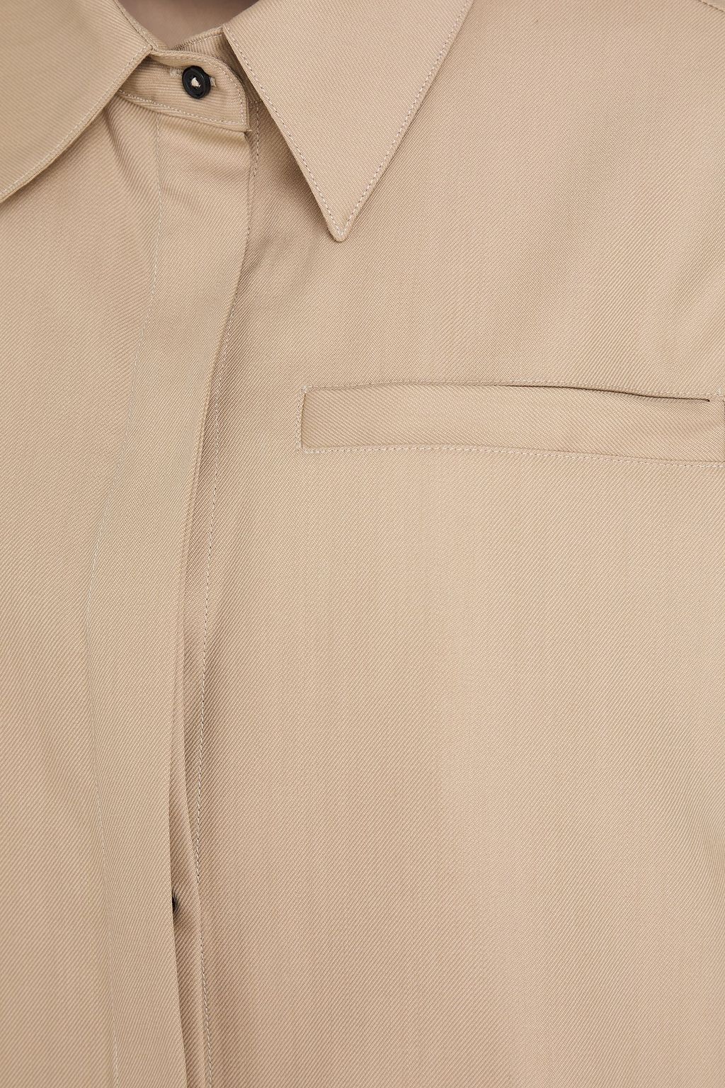 LOULOU STUDIO Hemd „Idana“ aus Twill
