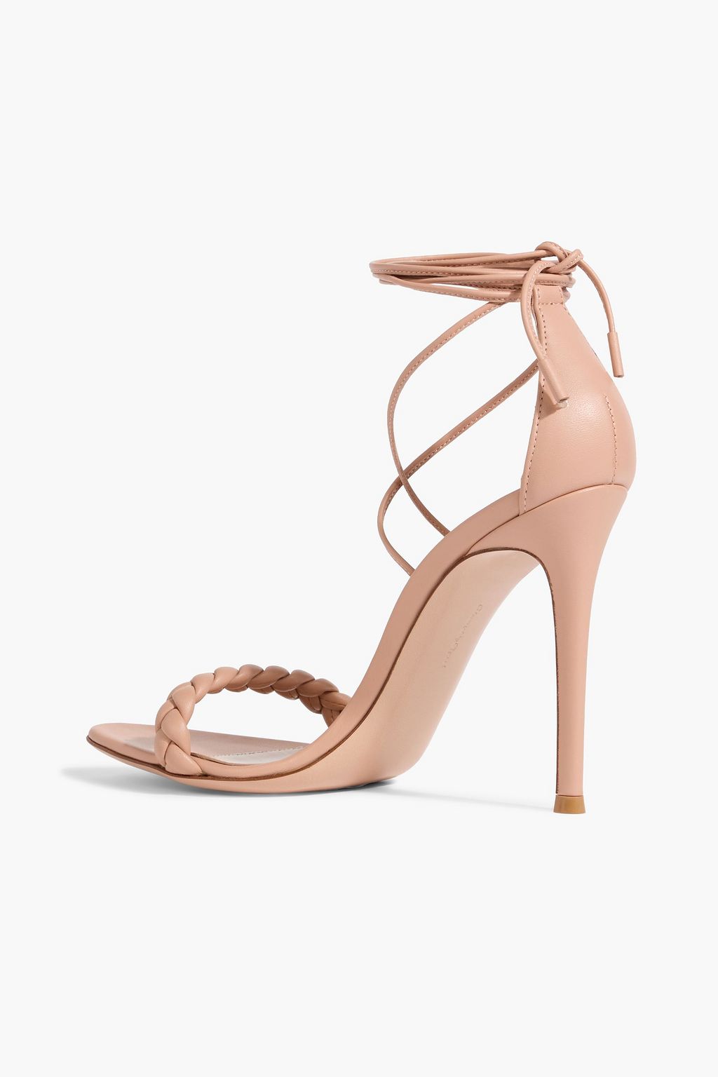 GIANVITO ROSSI Leomi braided leather sandals