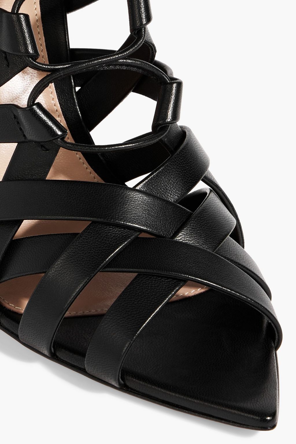 GIANVITO ROSSI Catherine lace-up leather sandals