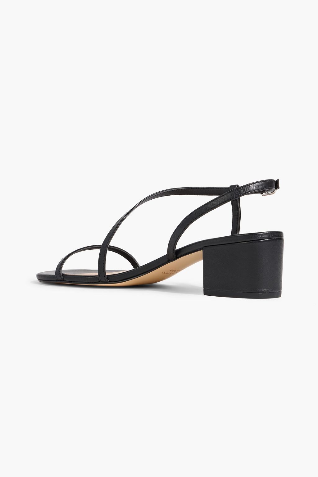 STUART WEITZMAN Aliza 50 leather slingback sandals