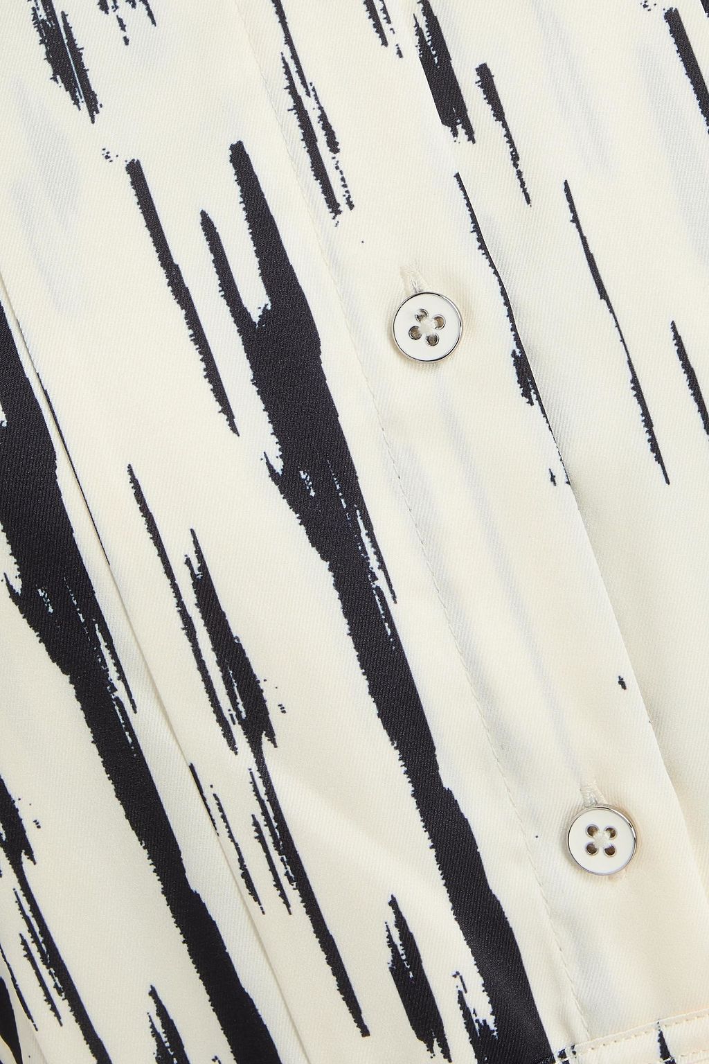 3.1 PHILLIP LIM Belted pleated printed satin-twill and chiffon midi dress