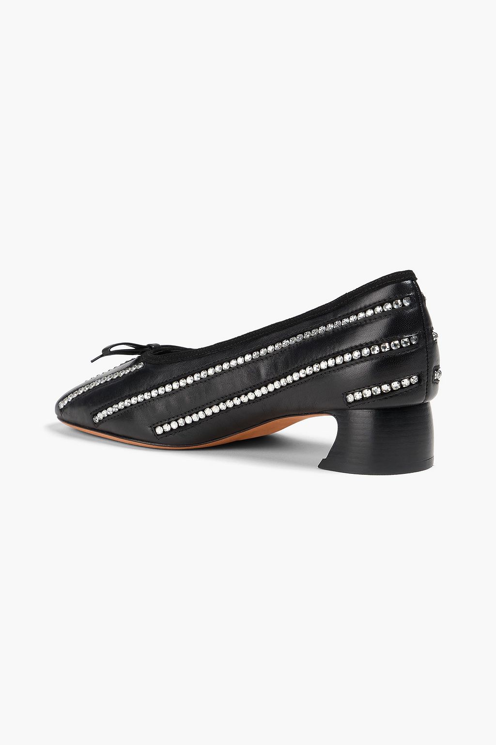 3.1 PHILLIP LIM ID Soft レザー パンプス クリスタル付き