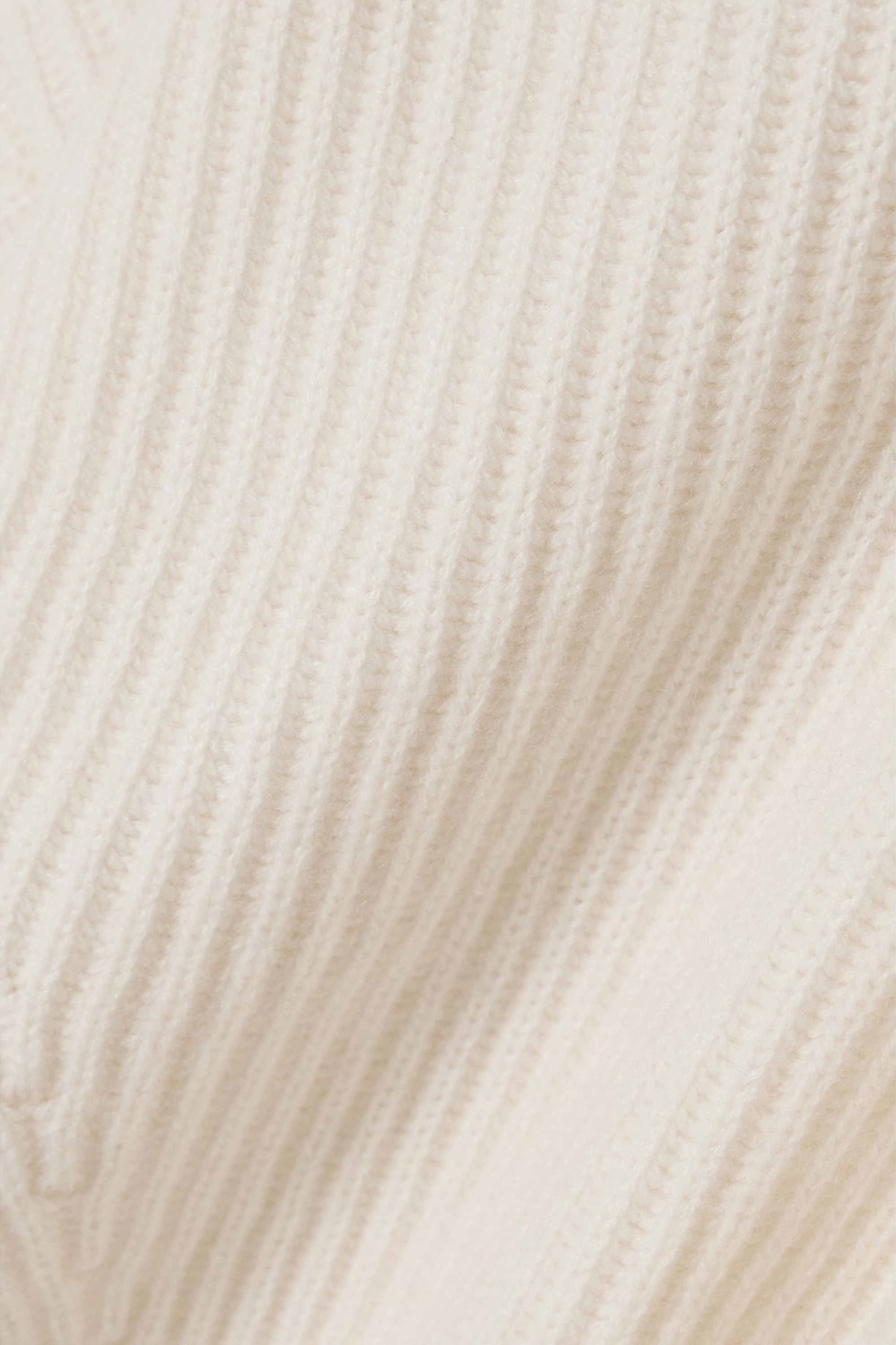 Le Kasha Merida open-back ribbed cashmere sweater