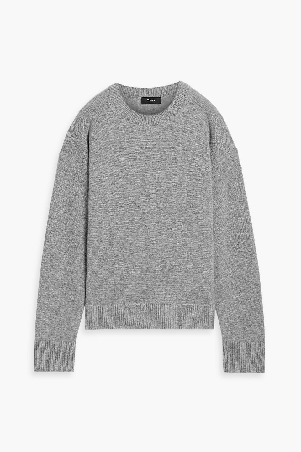Theory Cashmere Sweater In Gray