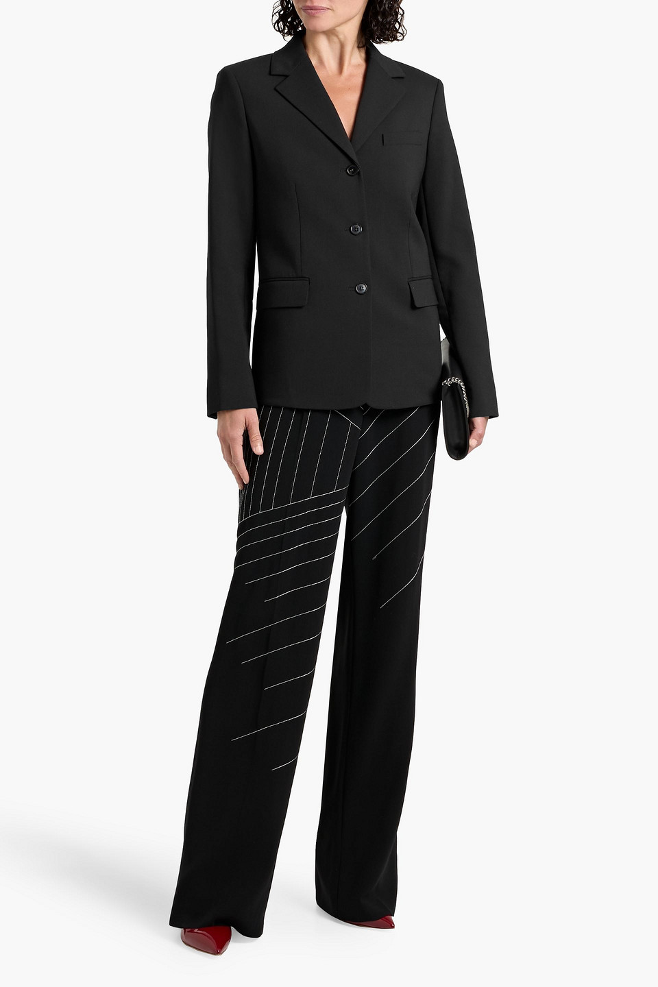 Theory Oxford Blazer In Black