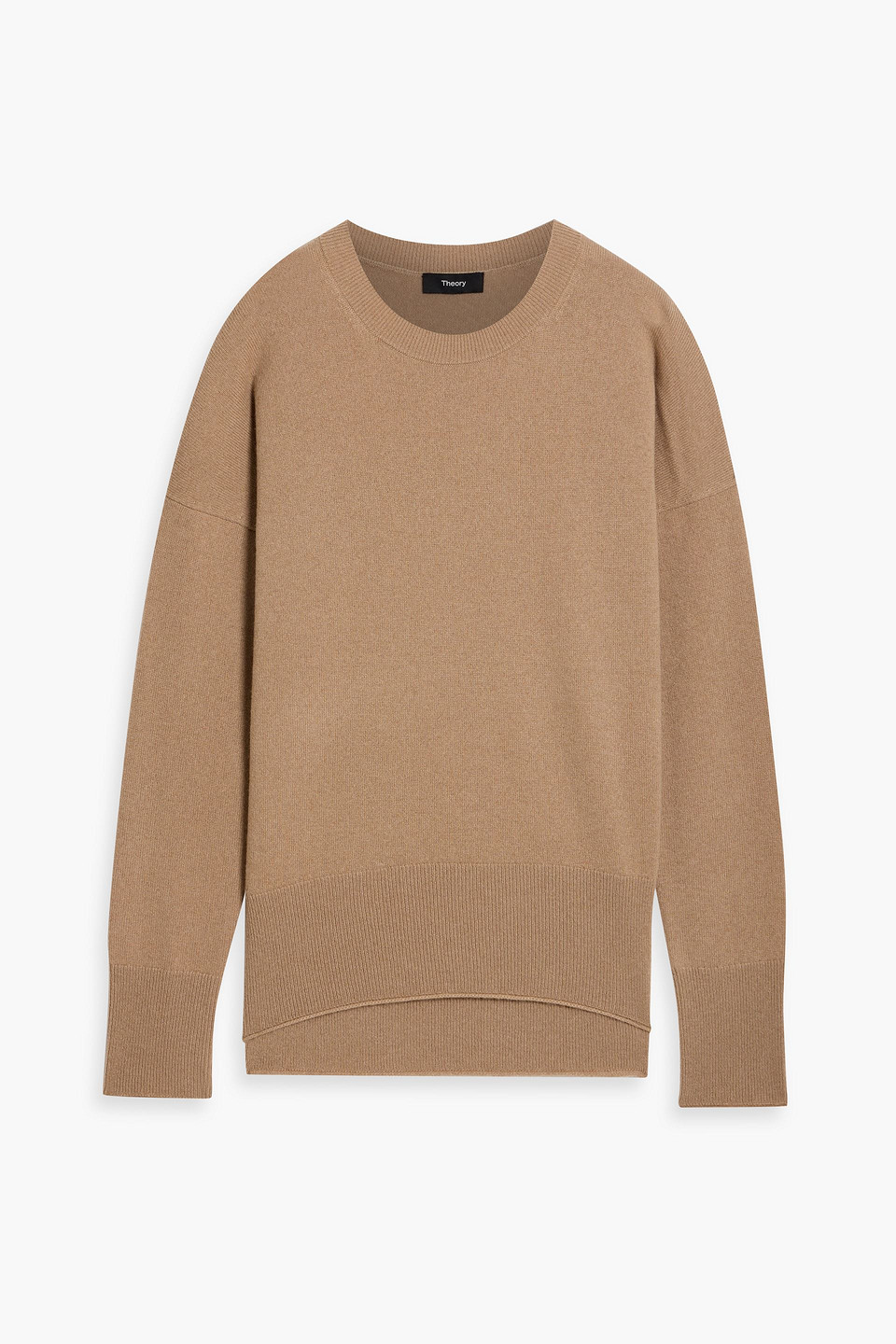 Theory Cashmere Sweater In Brown