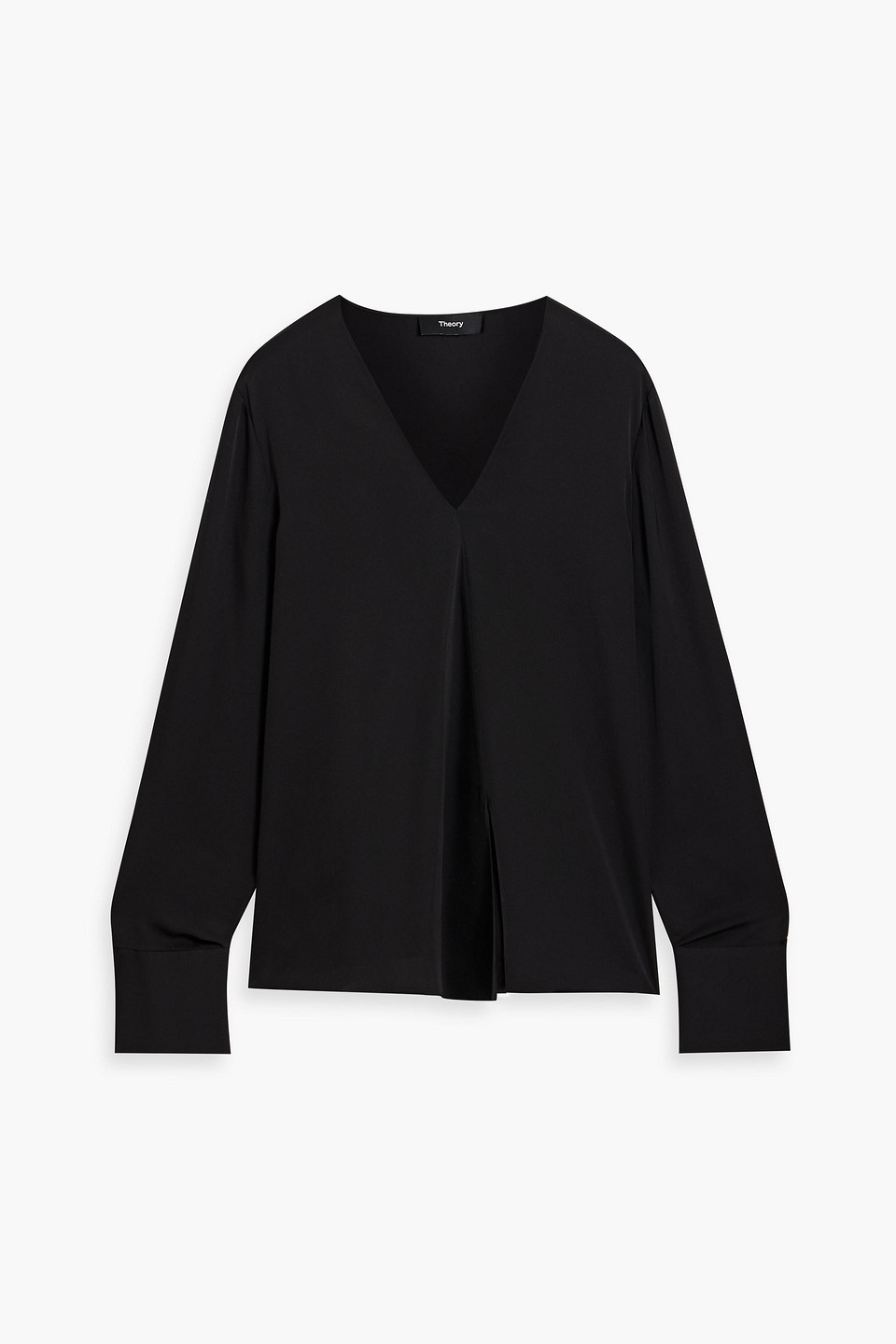 Silk crepe de chine top