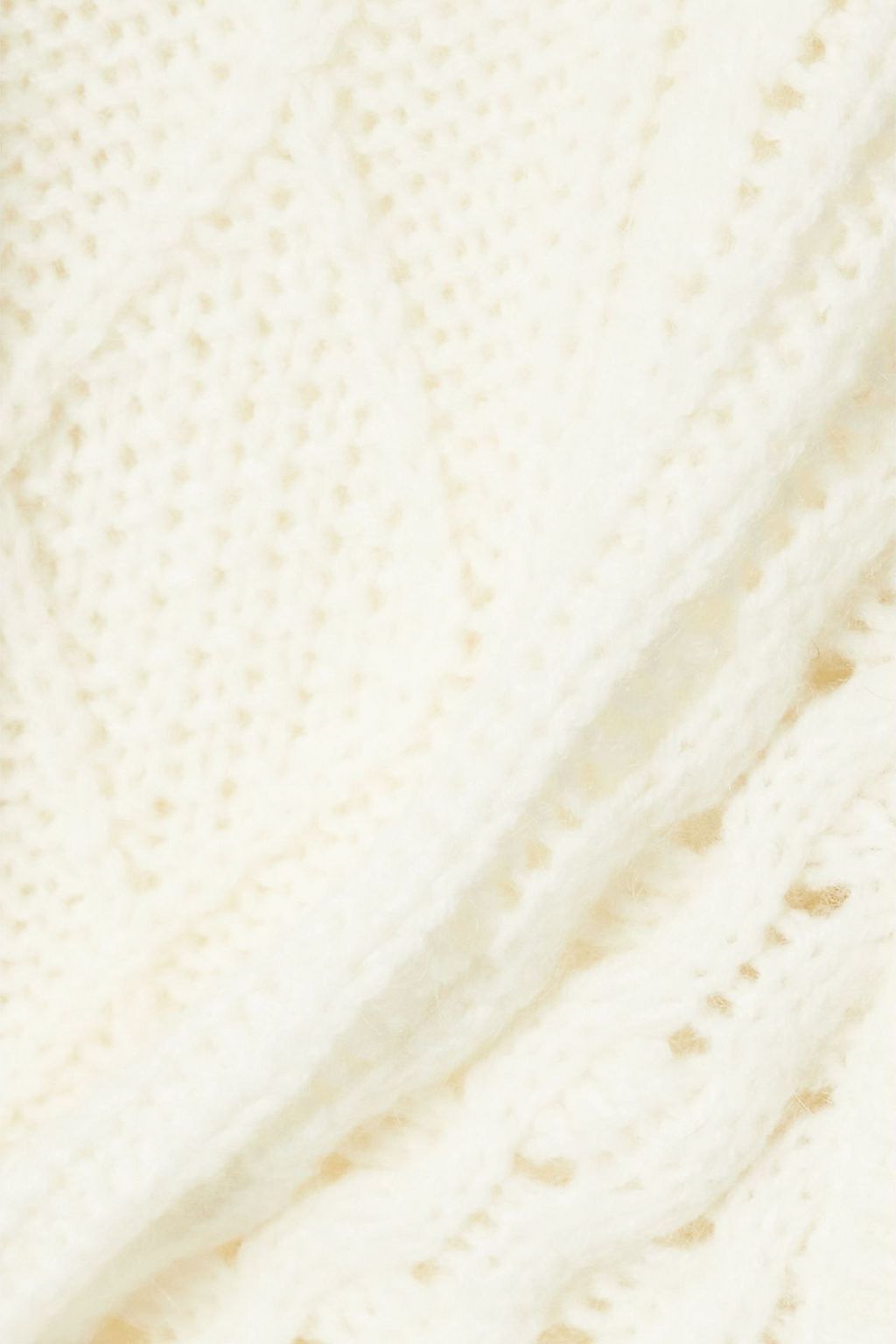 REDVALENTINO Maglia Oversized-Zopfstrickpullover mit Schleifen