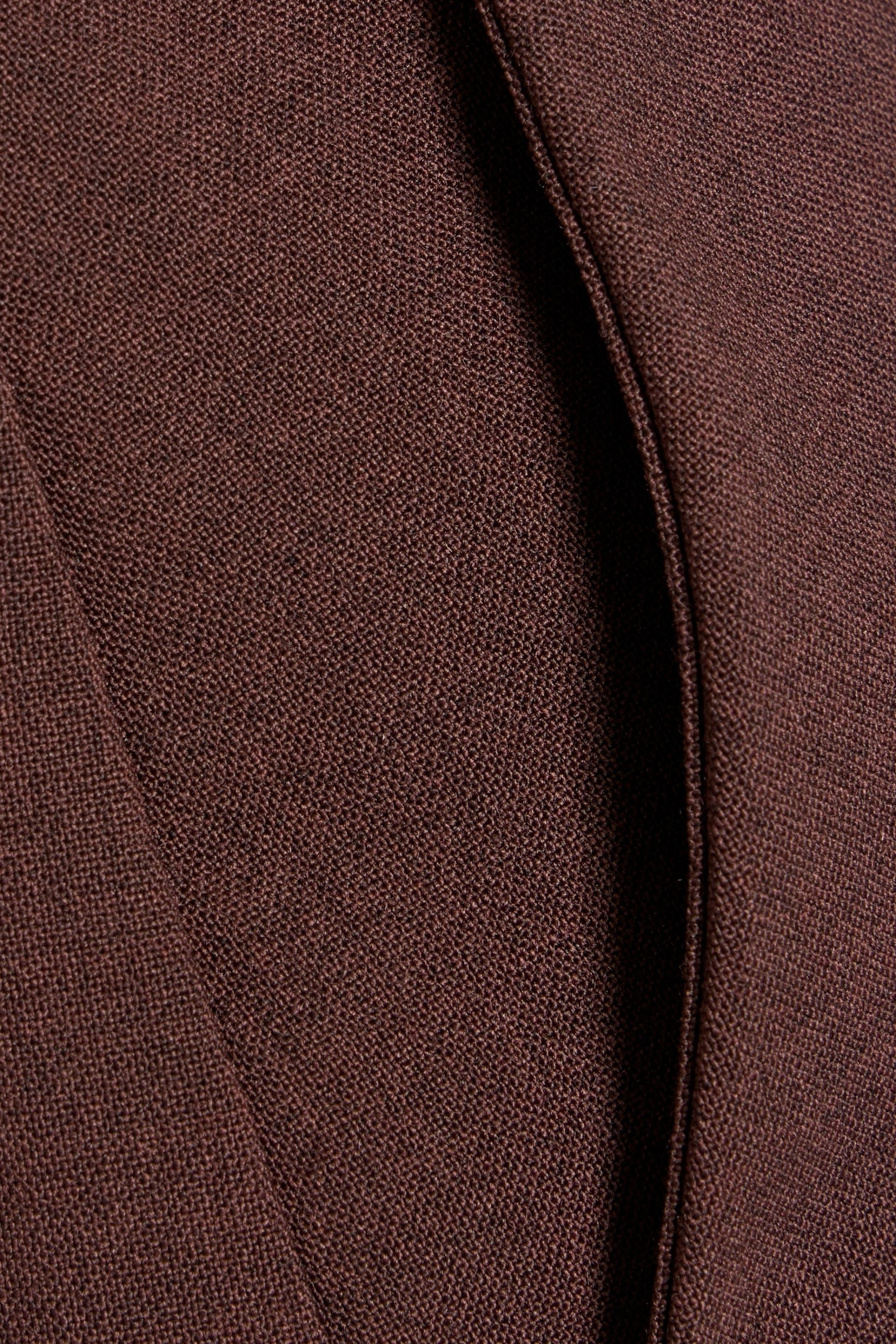 Theory Wool-blend pencil skirt