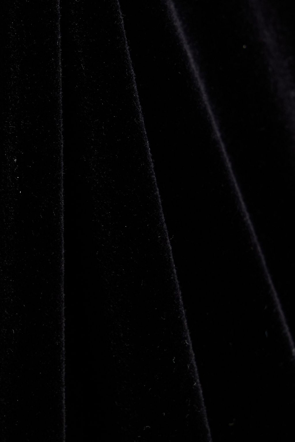 MAX MARA Cotton-blend velvet wide-leg pants