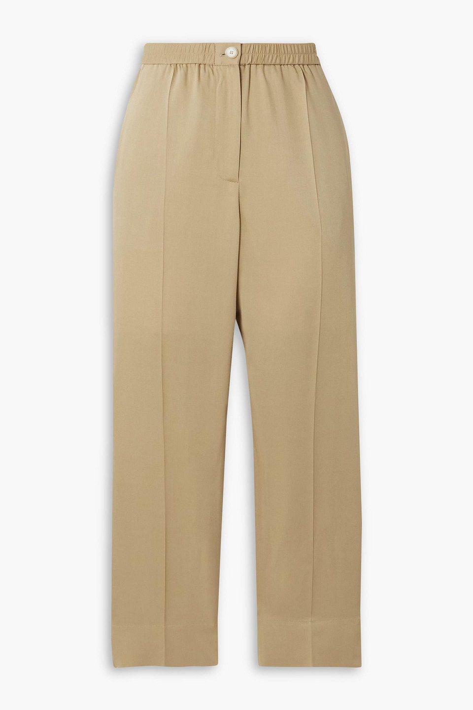 Joseph Tottenham Crepe Tapered Pants In Neutral
