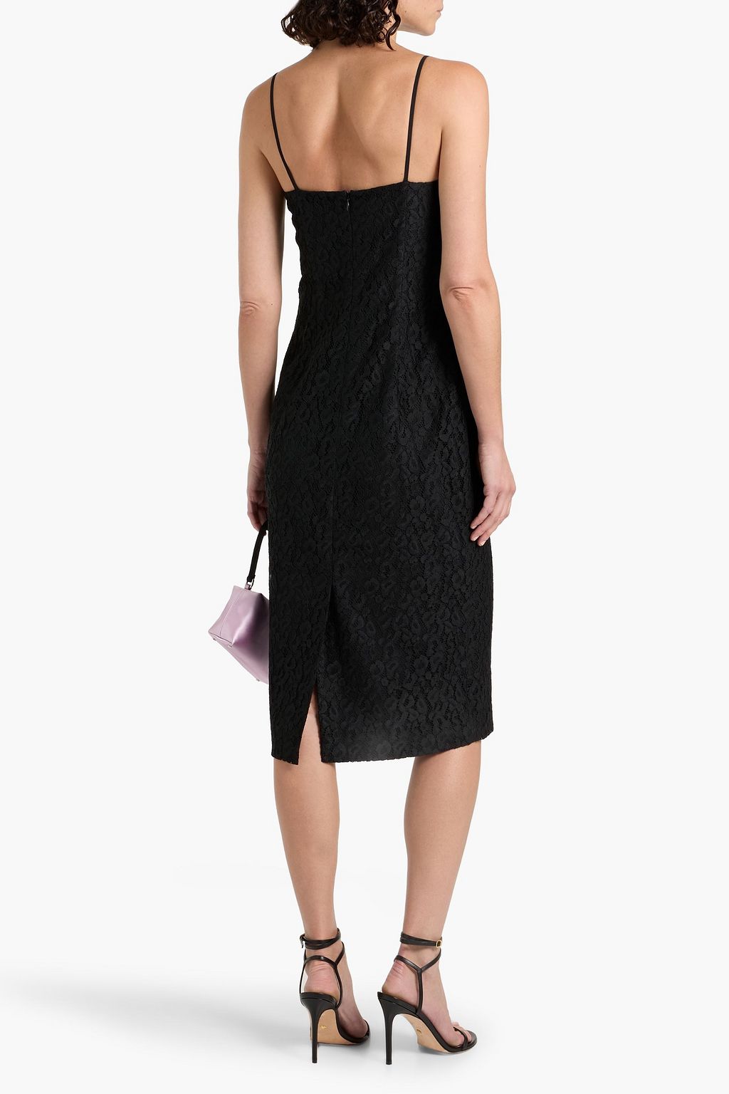 THEORY Lace midi dress
