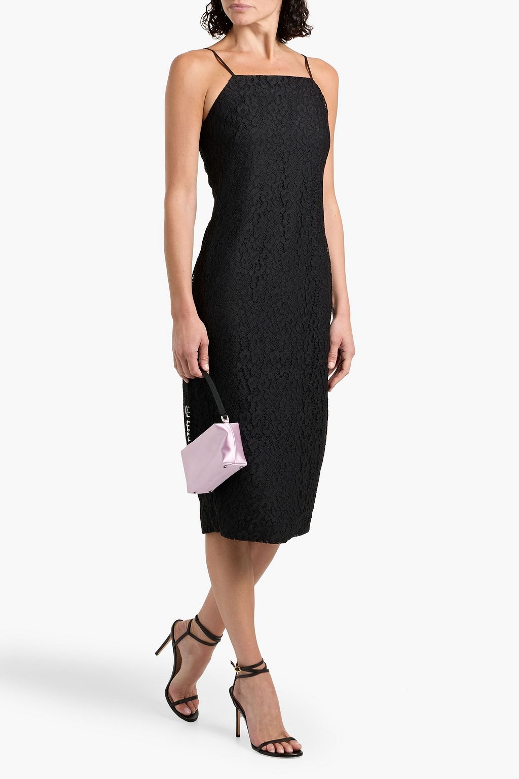 THEORY Lace midi dress