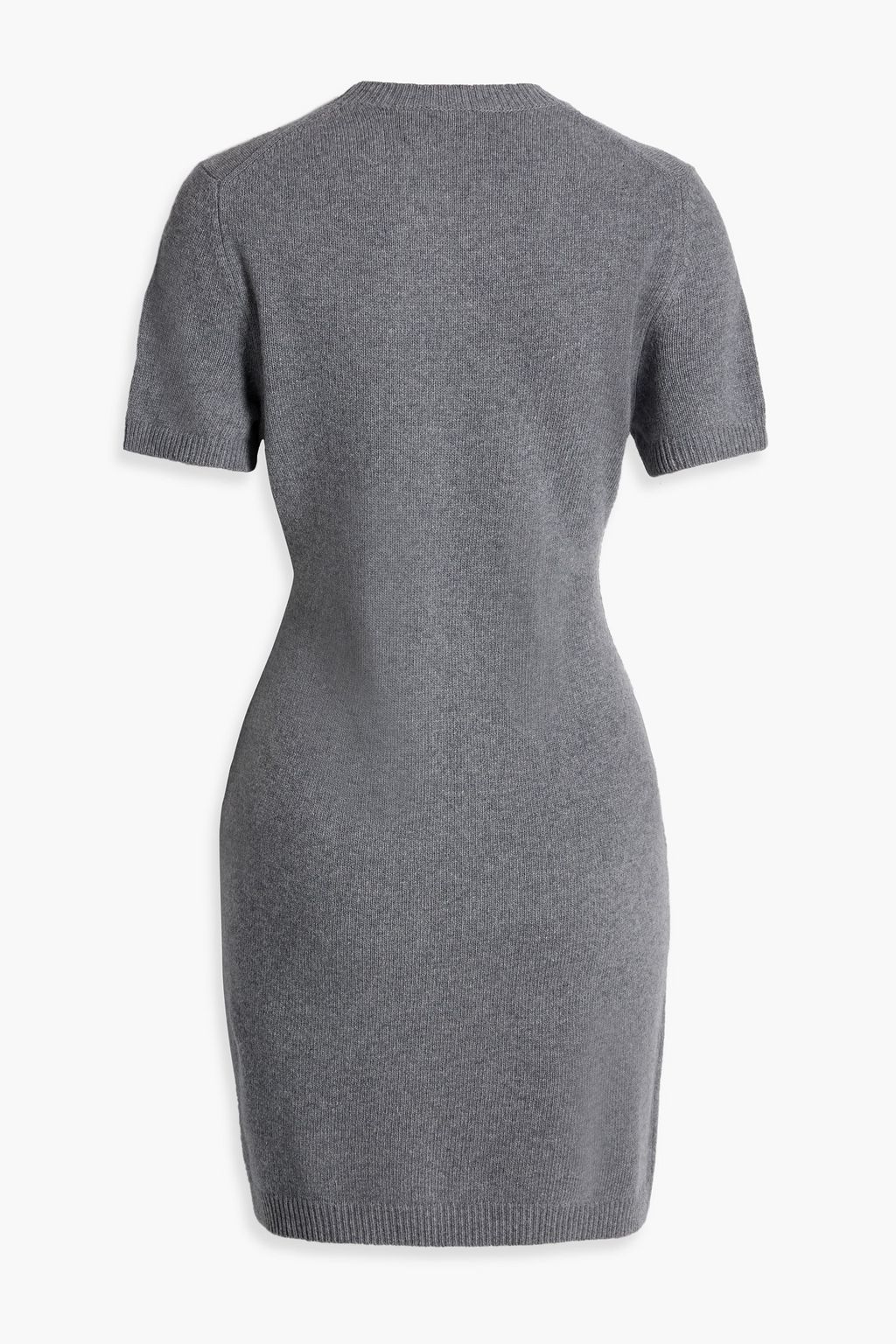 THEORY Wool and cashmere-blend mini dress