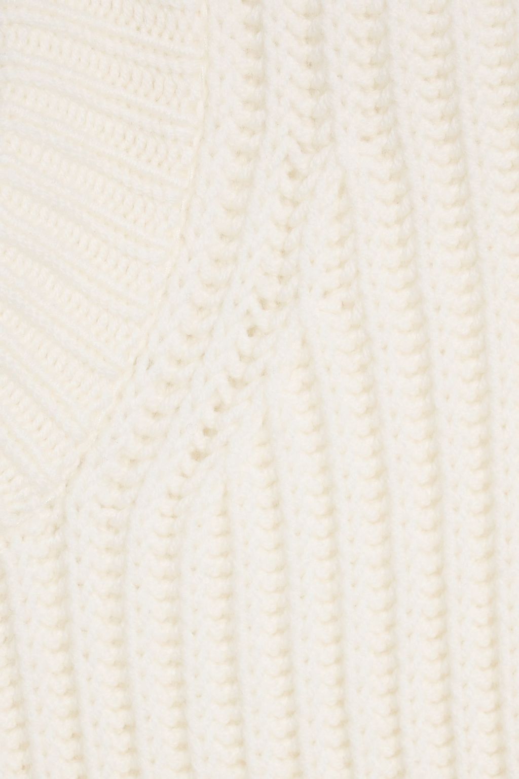 THEORY Ribbed merino wool mini dress