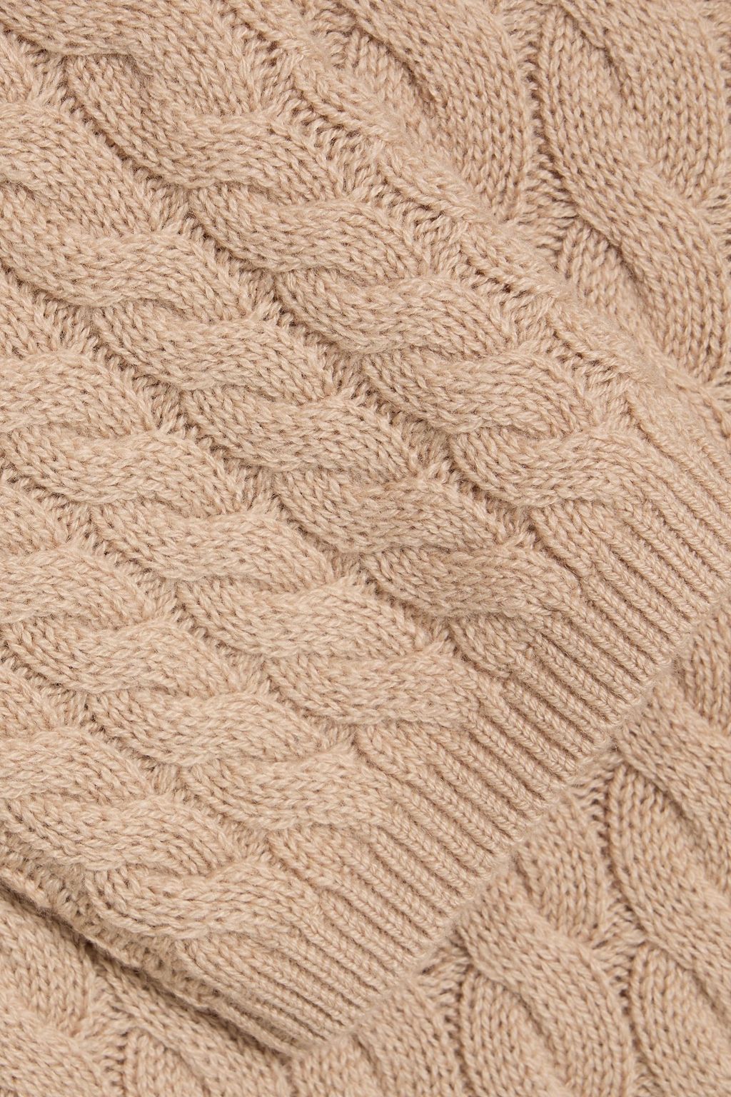 THEORY Cable-knit merino wool-blend sweater