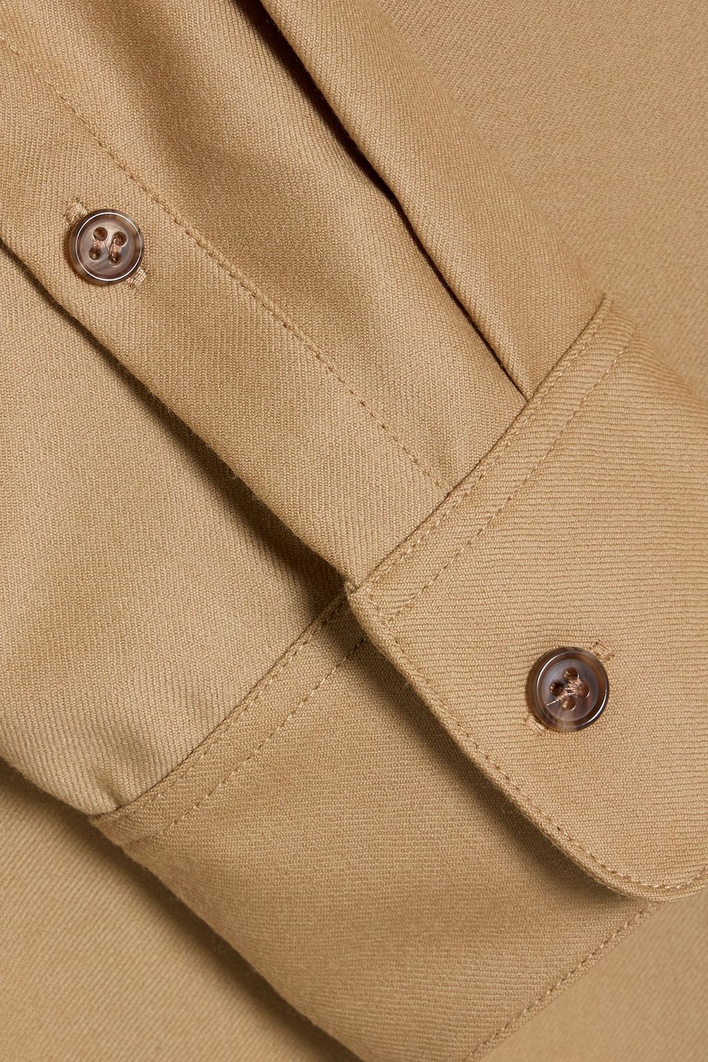 THEORY Wool-twill shirt