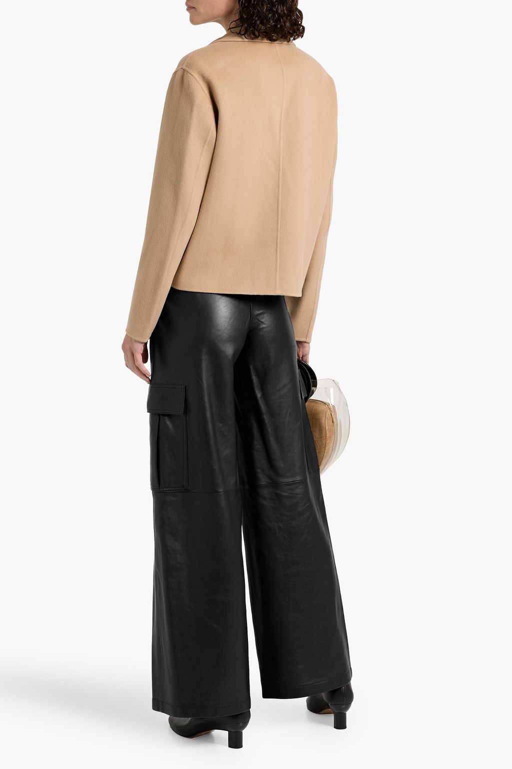 THEORY Wool and cashmere-blend felt blazer