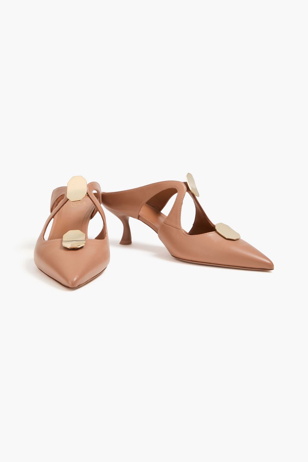 MALONE SOULIERS Tina 45 embellished leather mules