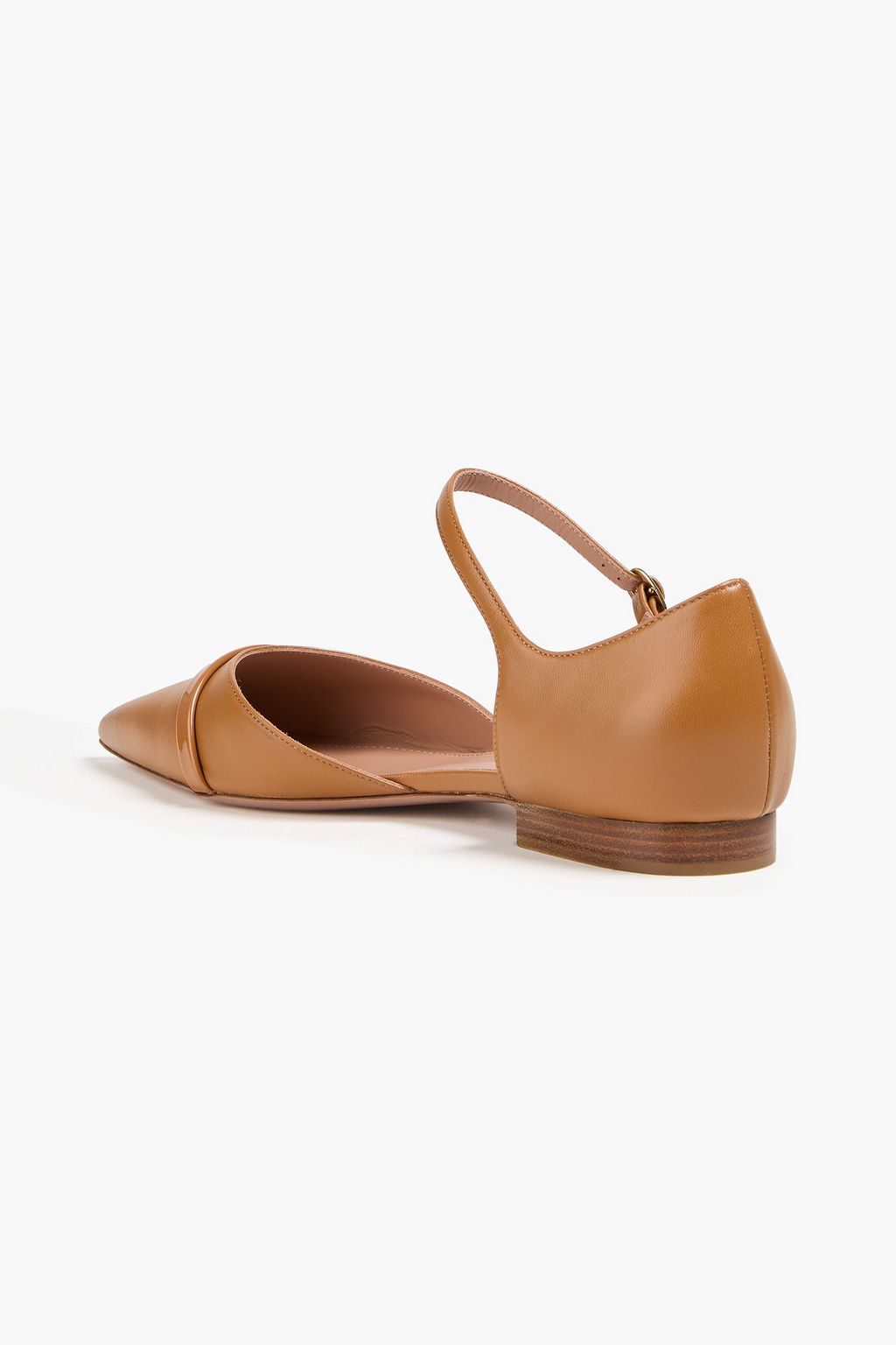 MALONE SOULIERS Ulla leather point-toe flats