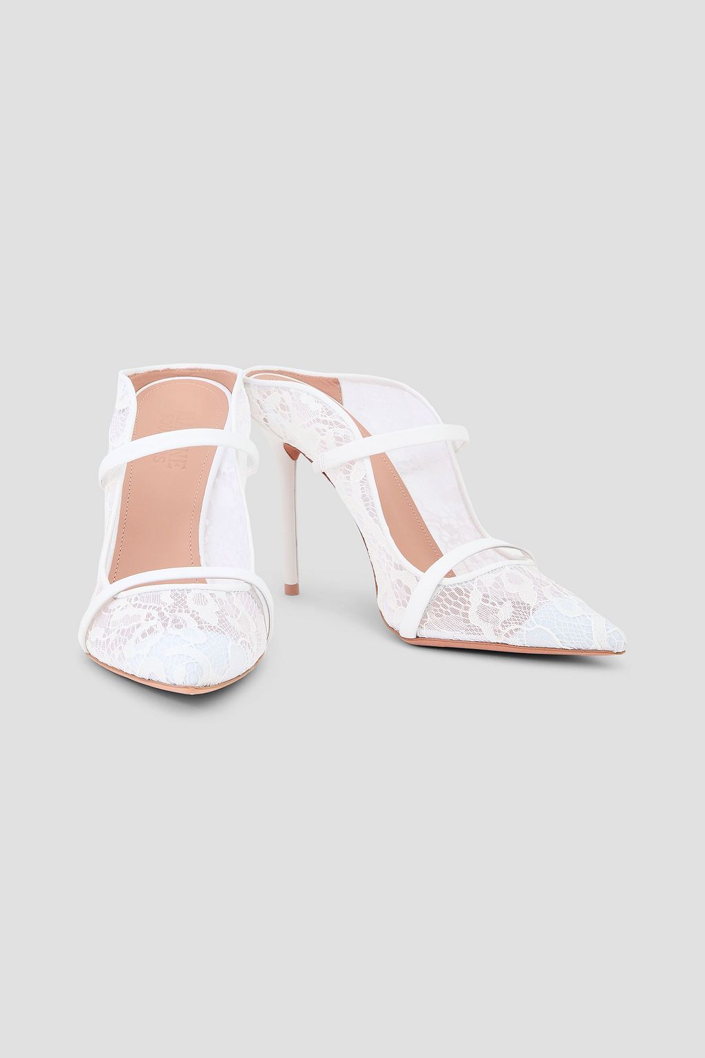 MALONE SOULIERS Maureen 100 lace mules