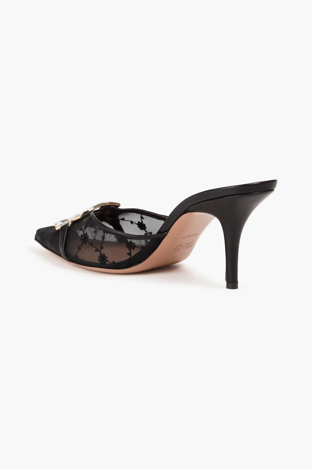 MALONE SOULIERS Missy 70 embellished mesh mules