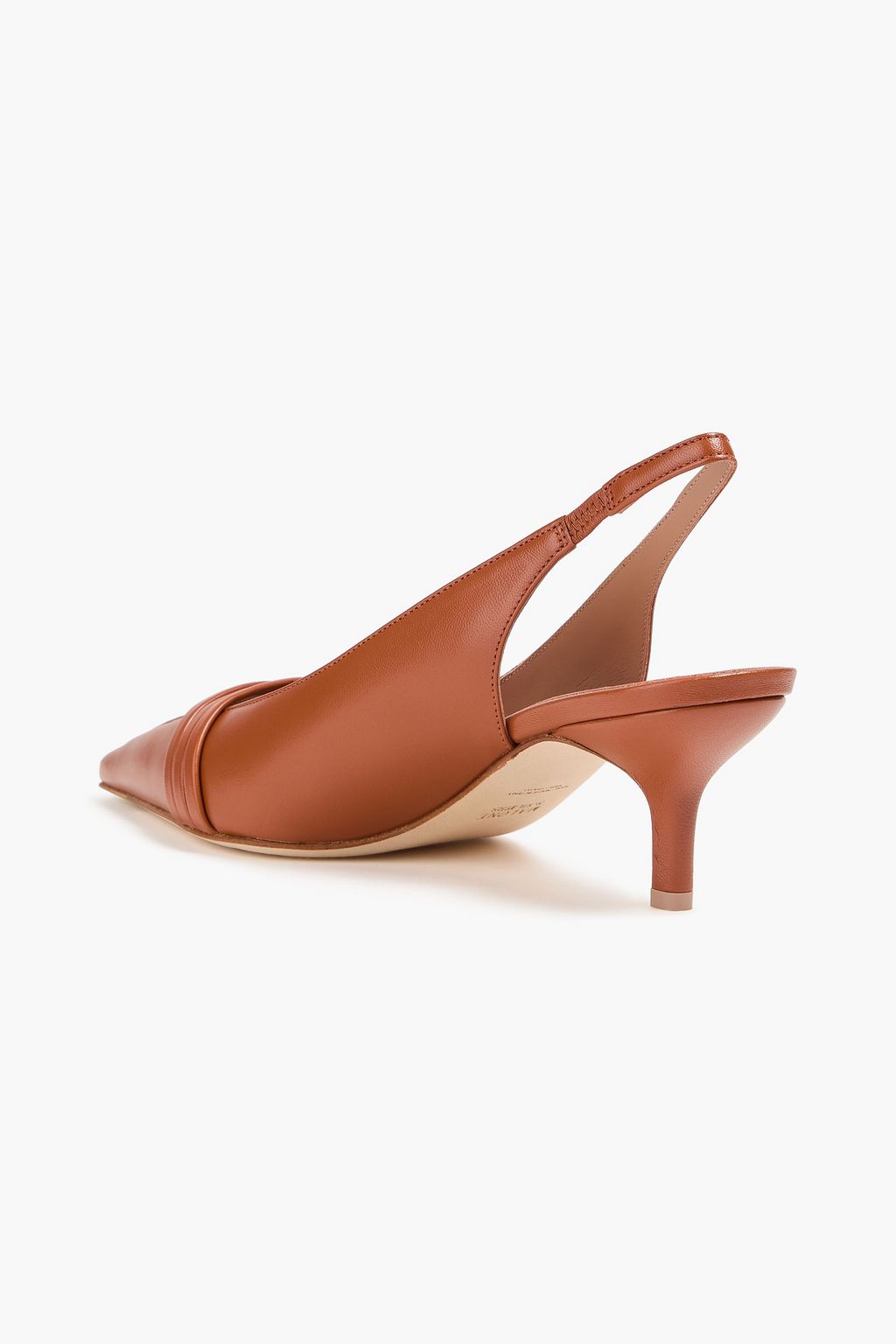 MALONE SOULIERS Tanner 45 leather slingback pumps