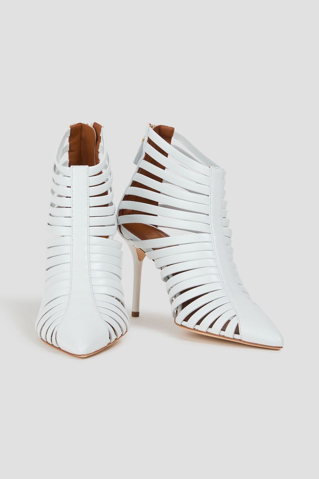 MALONE SOULIERS بوت بطول الكاحل هيني 85 من الجلد