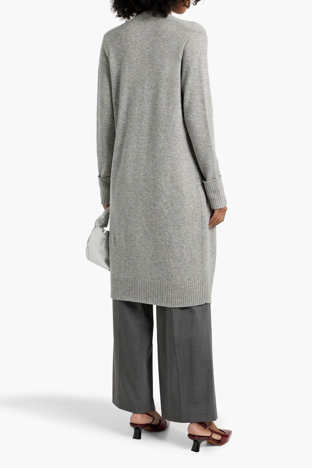 THEORY Wool and cashmere-blend cardigan