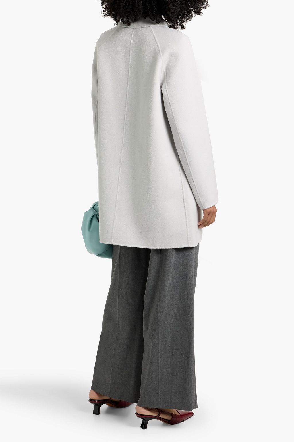 THEORY Wool and cashmere-blend felt coat