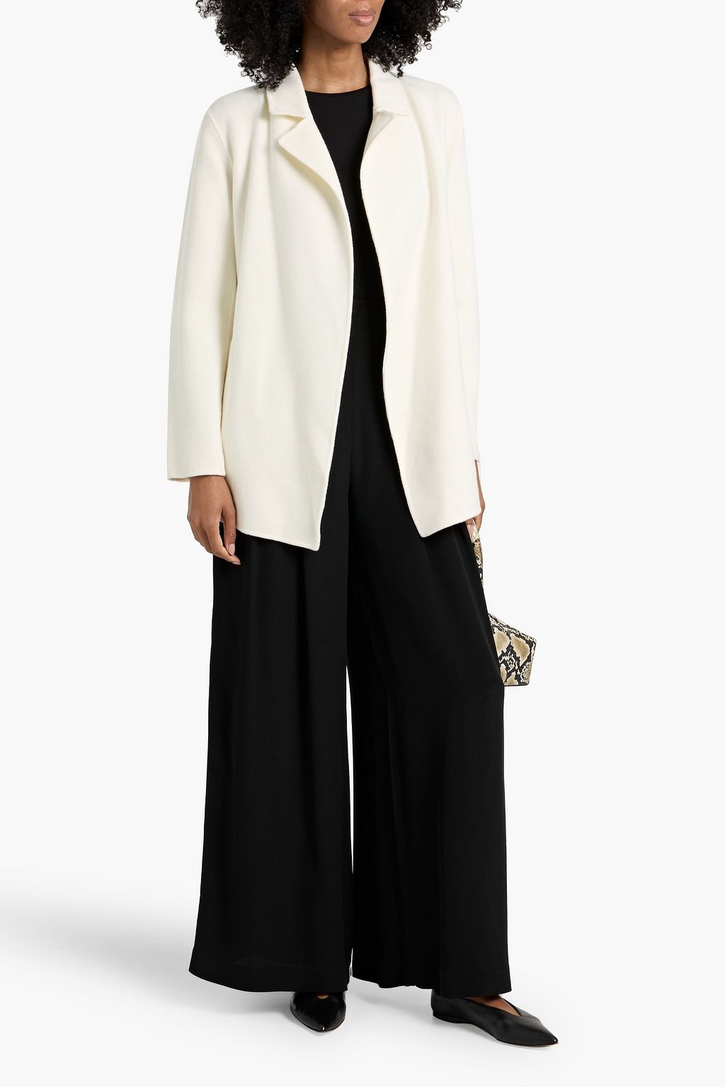 THEORY Wool and cashmere-blend felt blazer