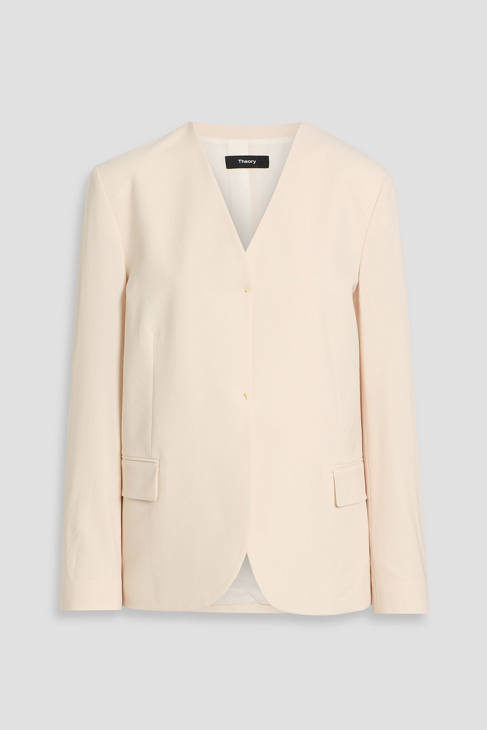 Theory Wool-blend Blazer In Multi