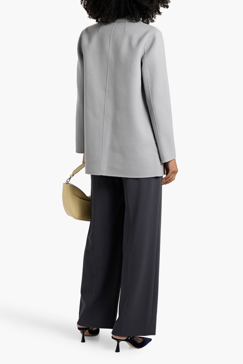 THEORY Wool and cashmere-blend felt blazer