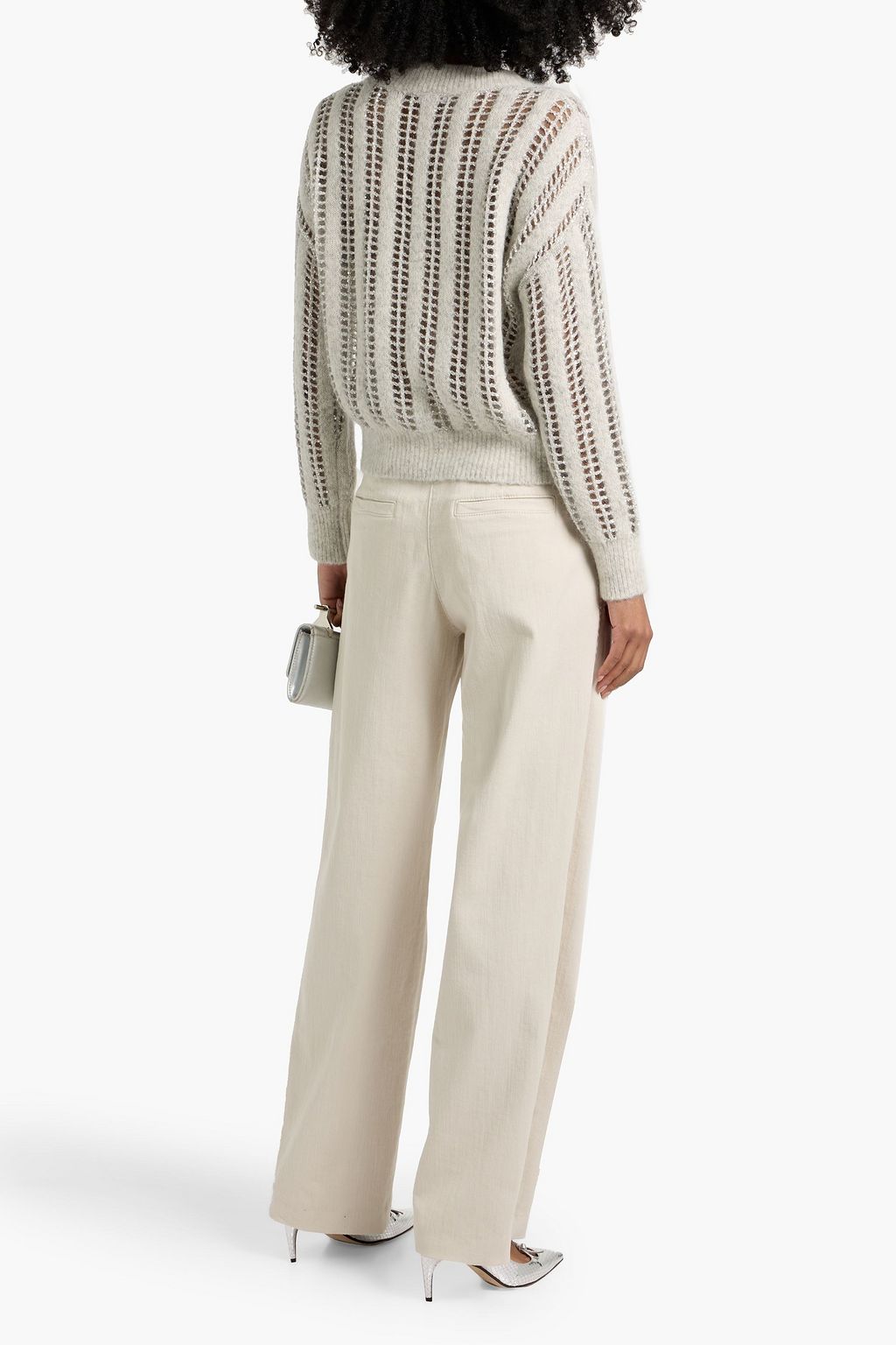 BRUNELLO CUCINELLI High-rise wide-leg jeans