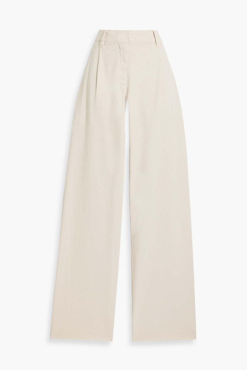 High-rise wide-leg jeans