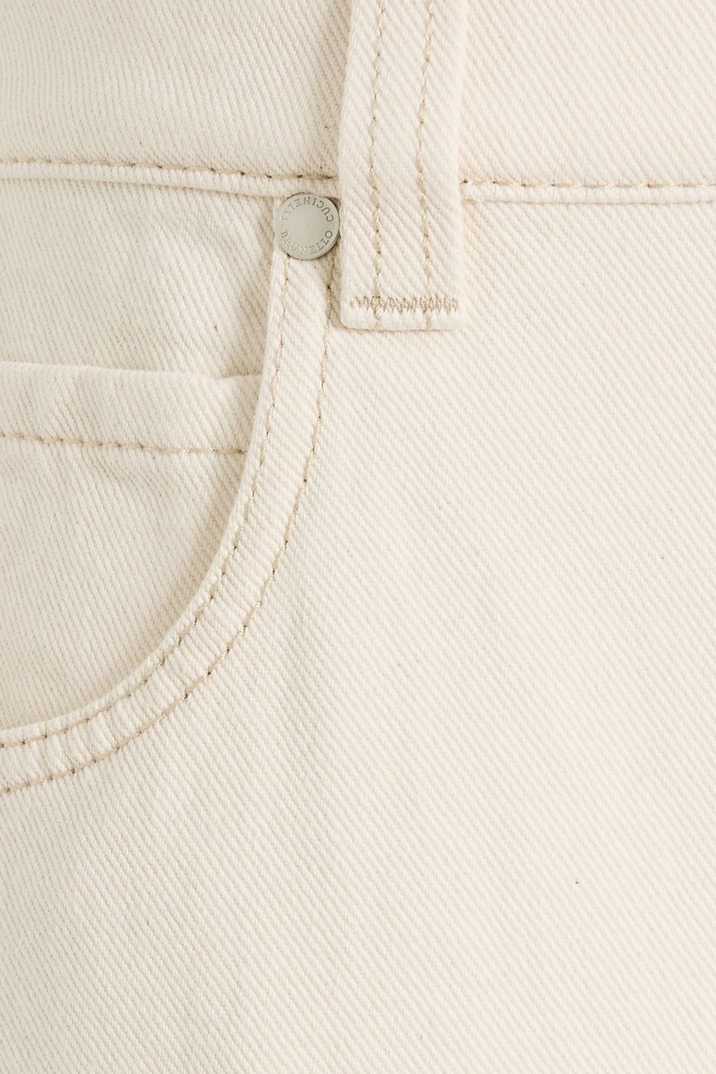 BRUNELLO CUCINELLI High-rise wide-leg jeans