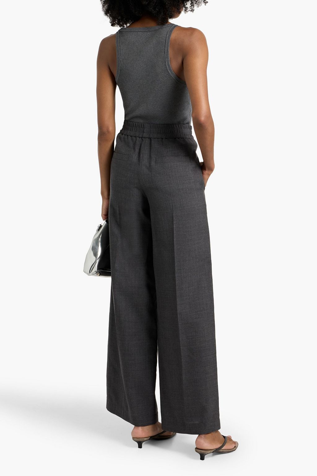 BRUNELLO CUCINELLI Ribbed cotton-jersey tank