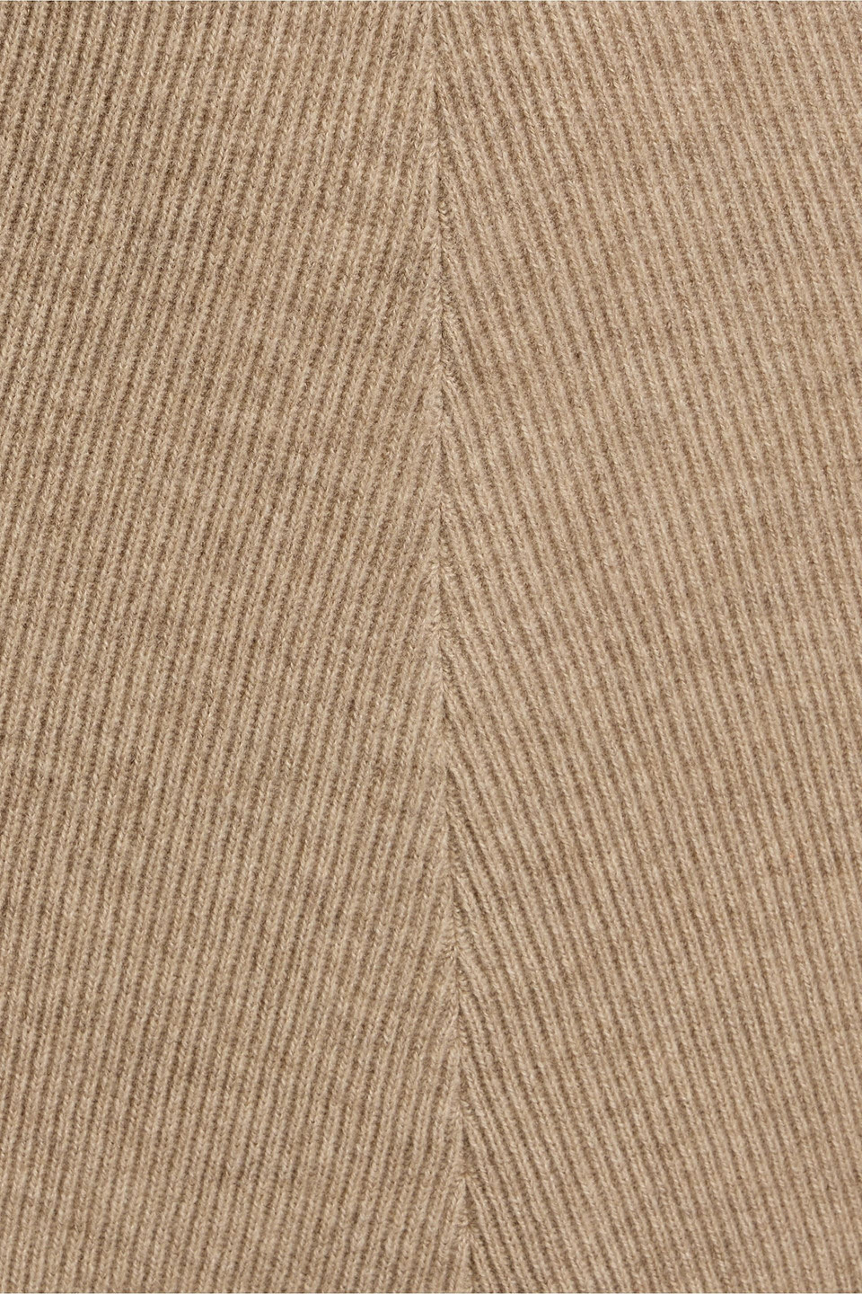 Brunello Cucinelli Ribbed Cashmere Midi Dress In Brown