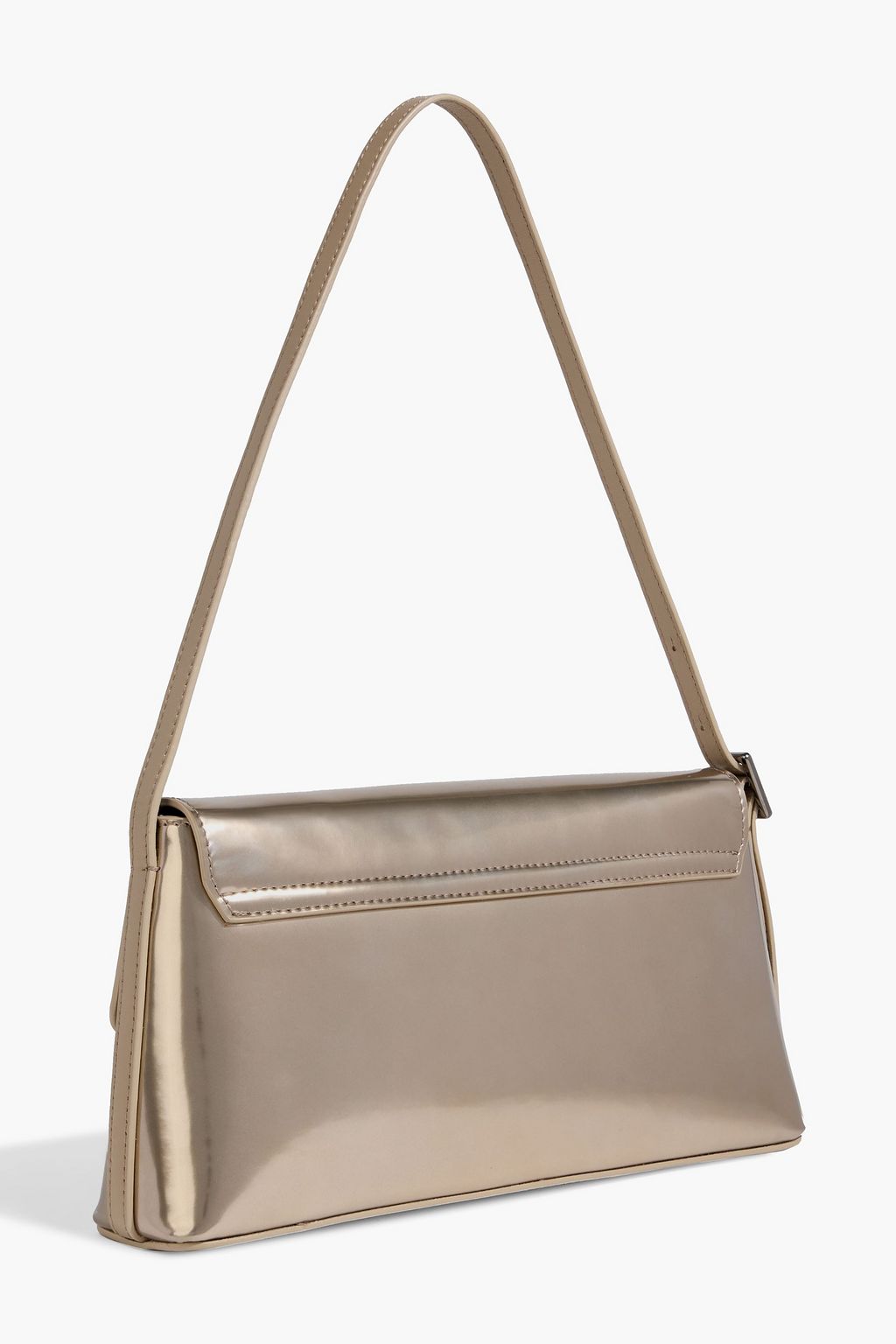 BRUNELLO CUCINELLI Mirrored-leather shoulder bag